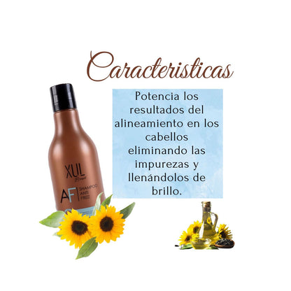 SHAMPOO ANTI-FRIZT XUL BRASIL  250ML