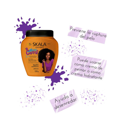 Mascara Skala Tratamiento Mais Crespo 2 en 1 1000ml Repara