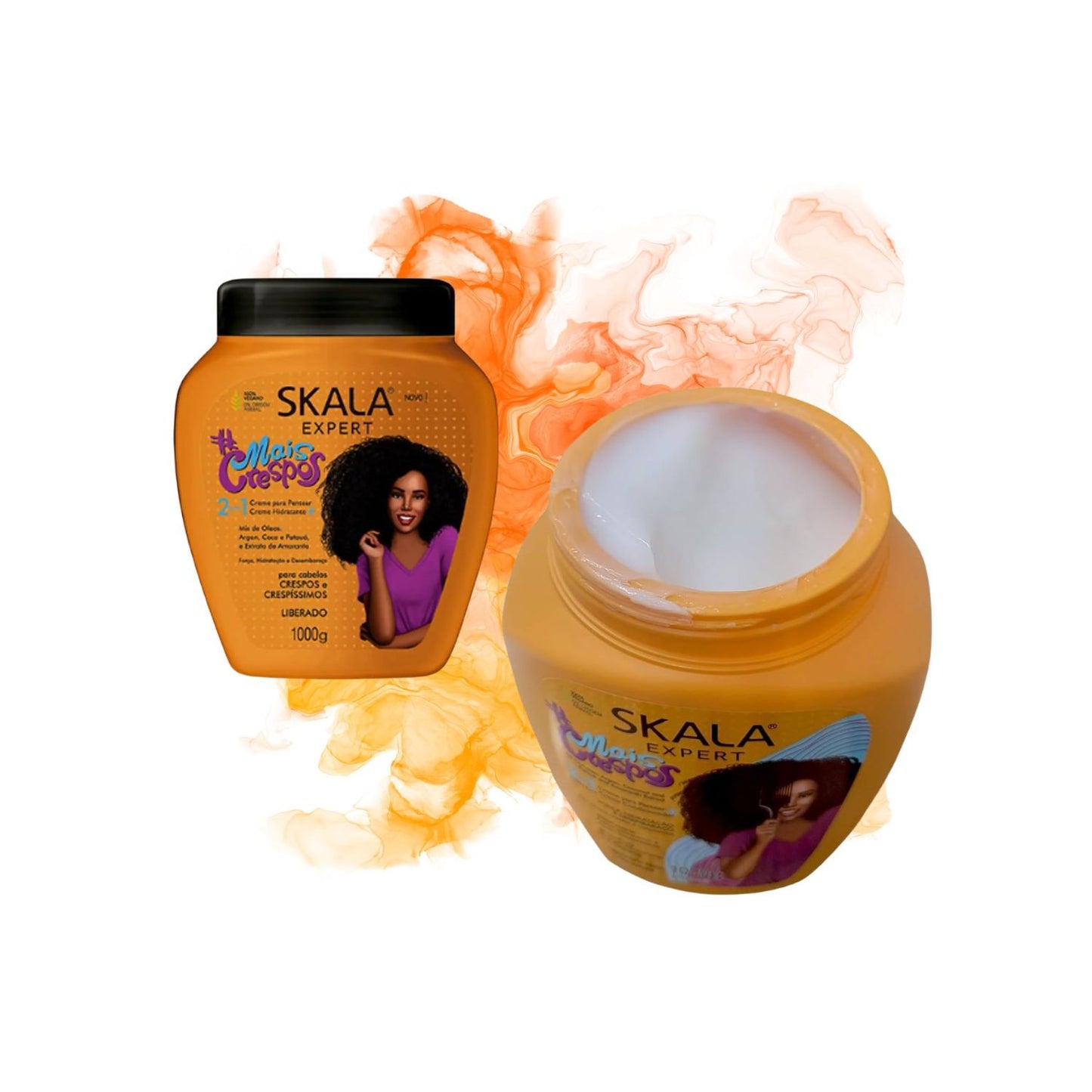 Mascara Skala Tratamiento Mais Crespo 2 en 1 1000ml Repara