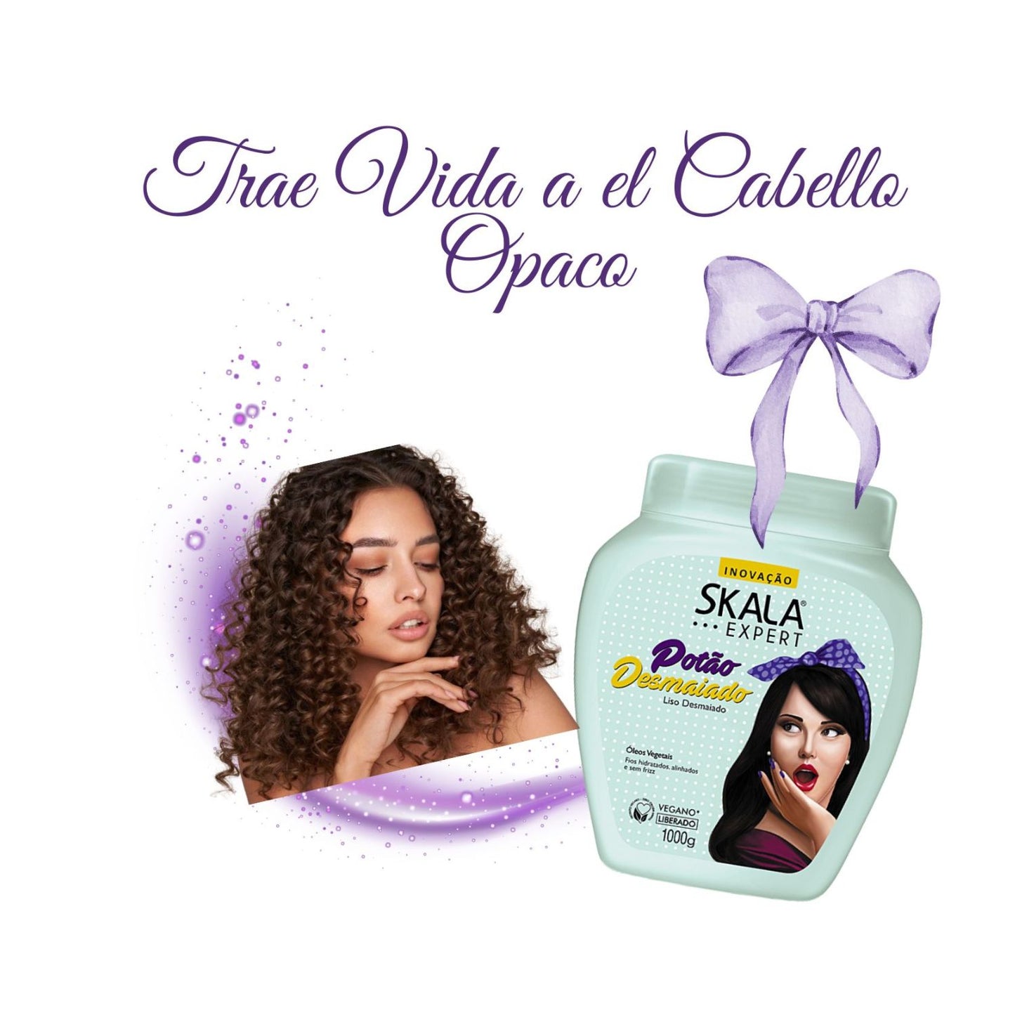 Mascara Skala Tratamiento Potao Desmayado 2 en 1 1000ml Anti-Frizz