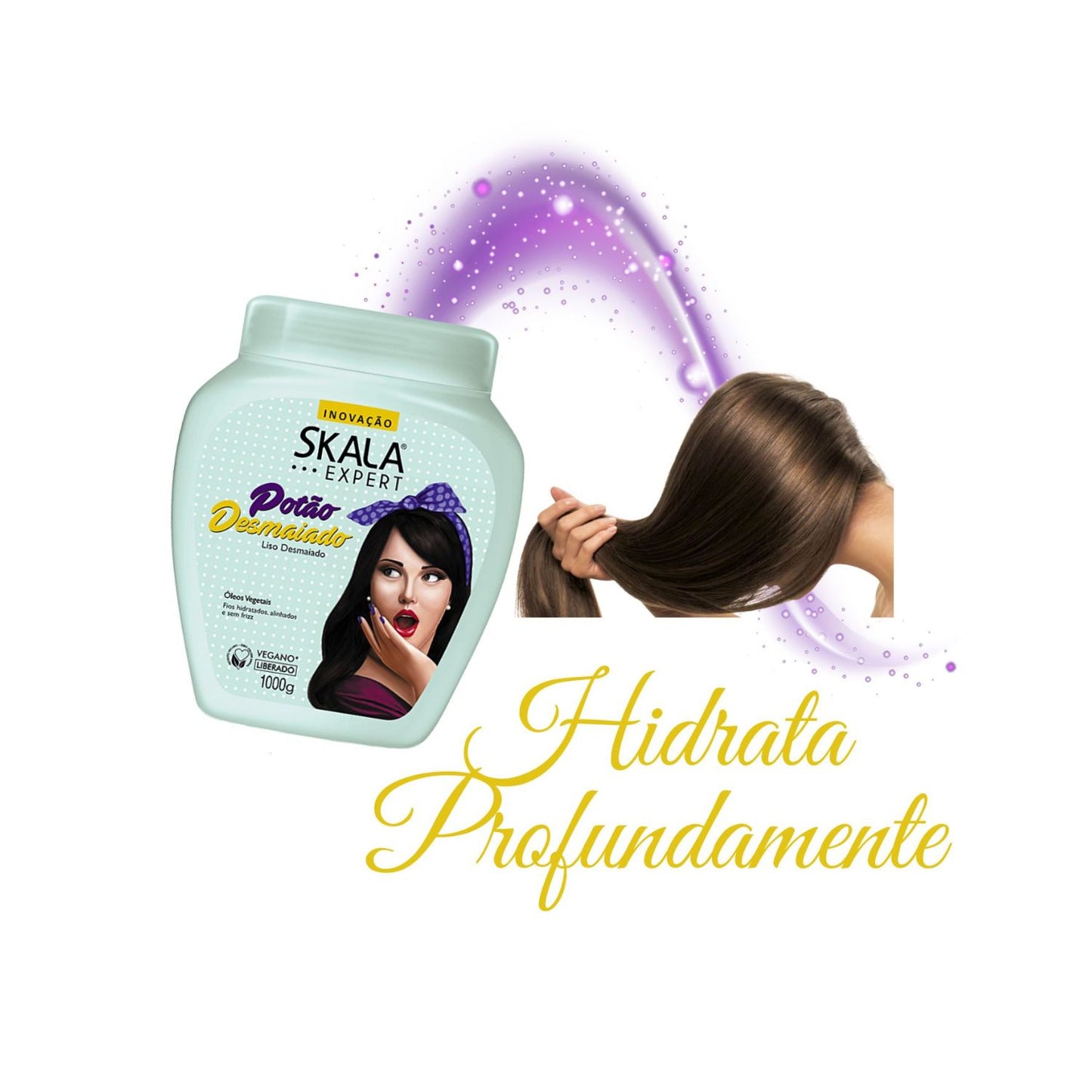 Mascara Skala Tratamiento Potao Desmayado 2 en 1 1000ml Anti-Frizz