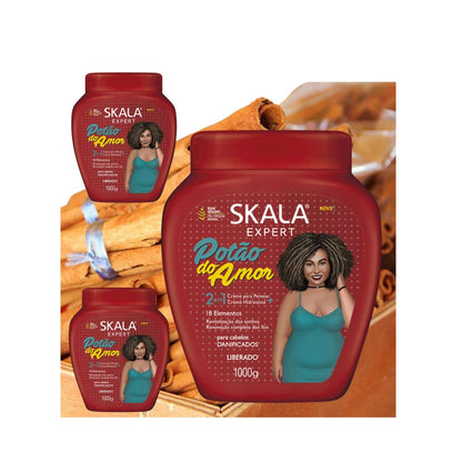 Mascara Skala Tratamiento Potao Amor 2 en 1 1000ml Reconstruye