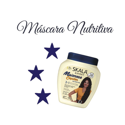 Mascara Capilar Skala Mayonesa 1kg Nutre Hidrata Fuerza