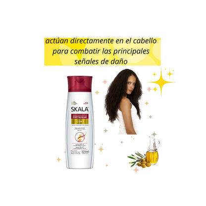 Shampoo Restauracion 12 En 1 Skala 350ml Repara y Nutre