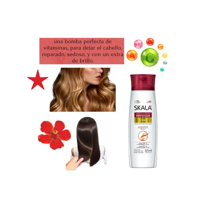 Shampoo Restauracion 12 En 1 Skala 350ml Repara y Nutre