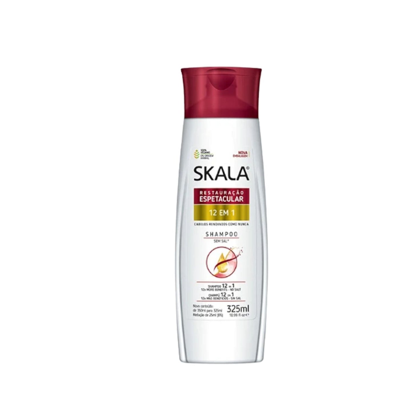 Shampoo Restauracion 12 En 1 Skala 350ml Repara y Nutre