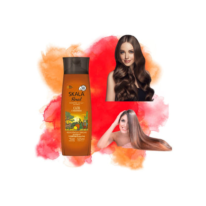 Shampoo Skala Mango Y Castaña 325 Ml Antifrizz Nutre da Brillo