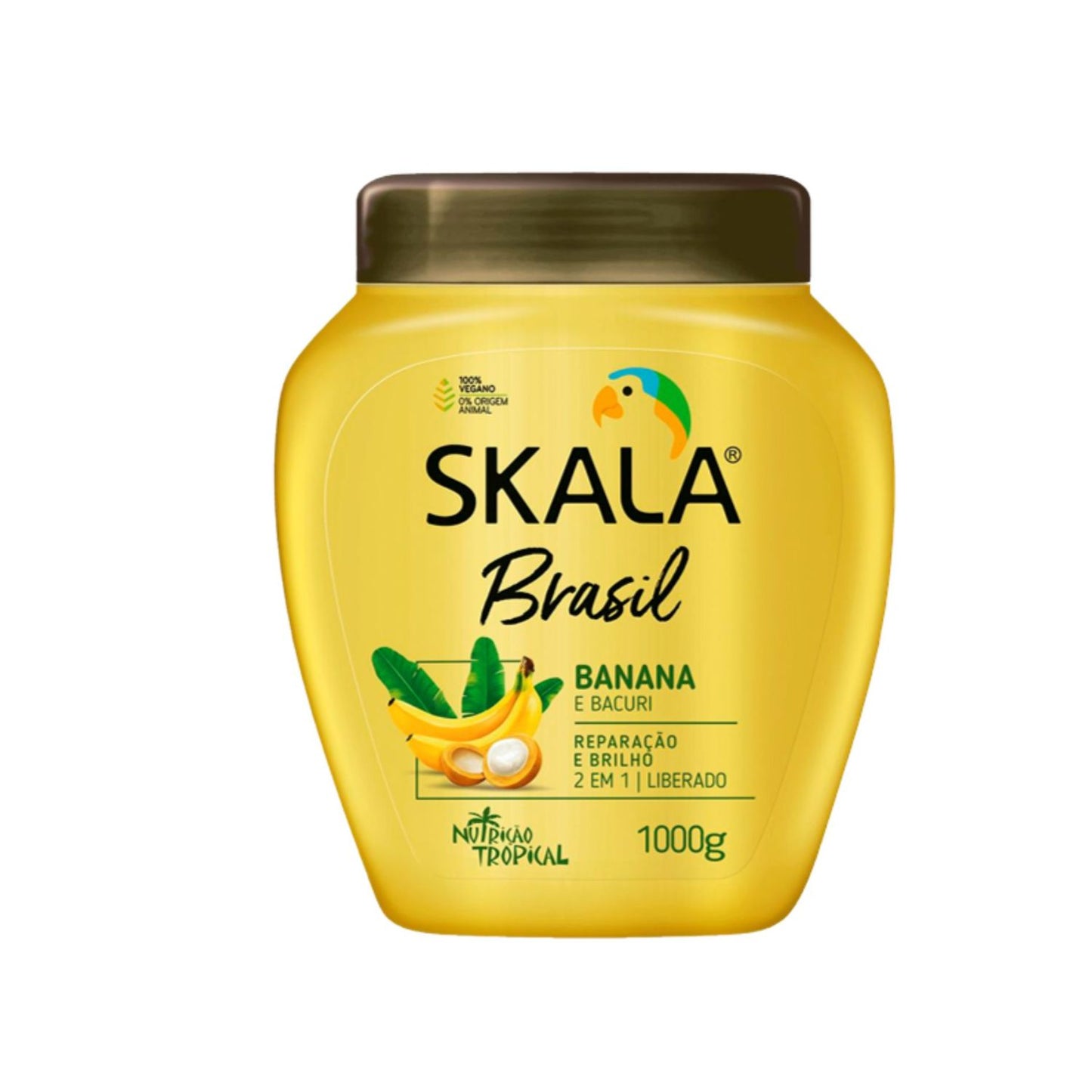 Crema de Tratamiento Acondicionadora Banana y Bacauri Skala 1kg Nutre