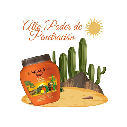 Mascara Skala Tratamiento Caju y Murumuru 2 en 1 1000ml Nutrición