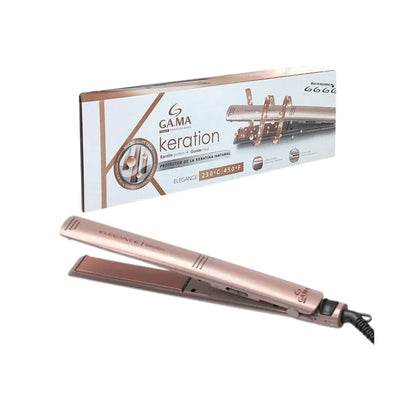 Plancha Alisadora Elegance Keration Gama Ultra Slim Protector Keratina