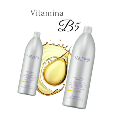 Shampoo Farmavita Amethyste Regulate 1000ml Acido Salicílico