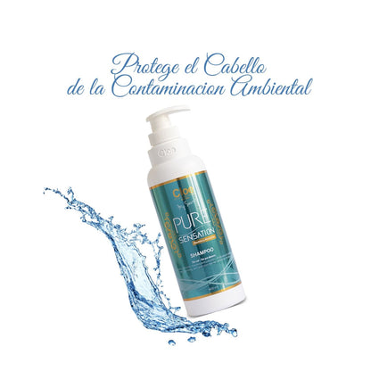 Shampoo Cloe Pure Sensation Clear Mejora El cuero Cabelludo.