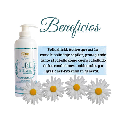 Acondicionador Cloe Pure Sensation Clear Hidratación Suave