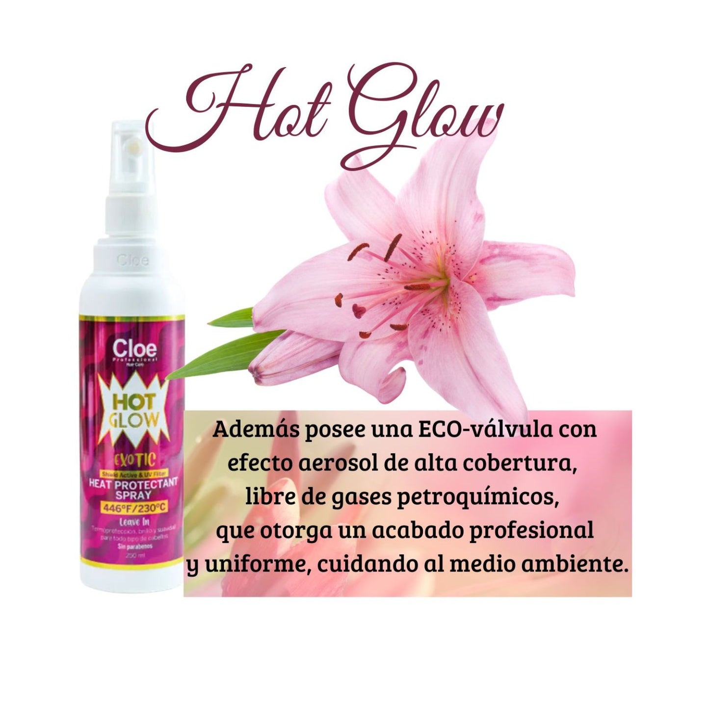 Protector Térmico Cloe Hot Glow Exotic Frutas Suavidad.