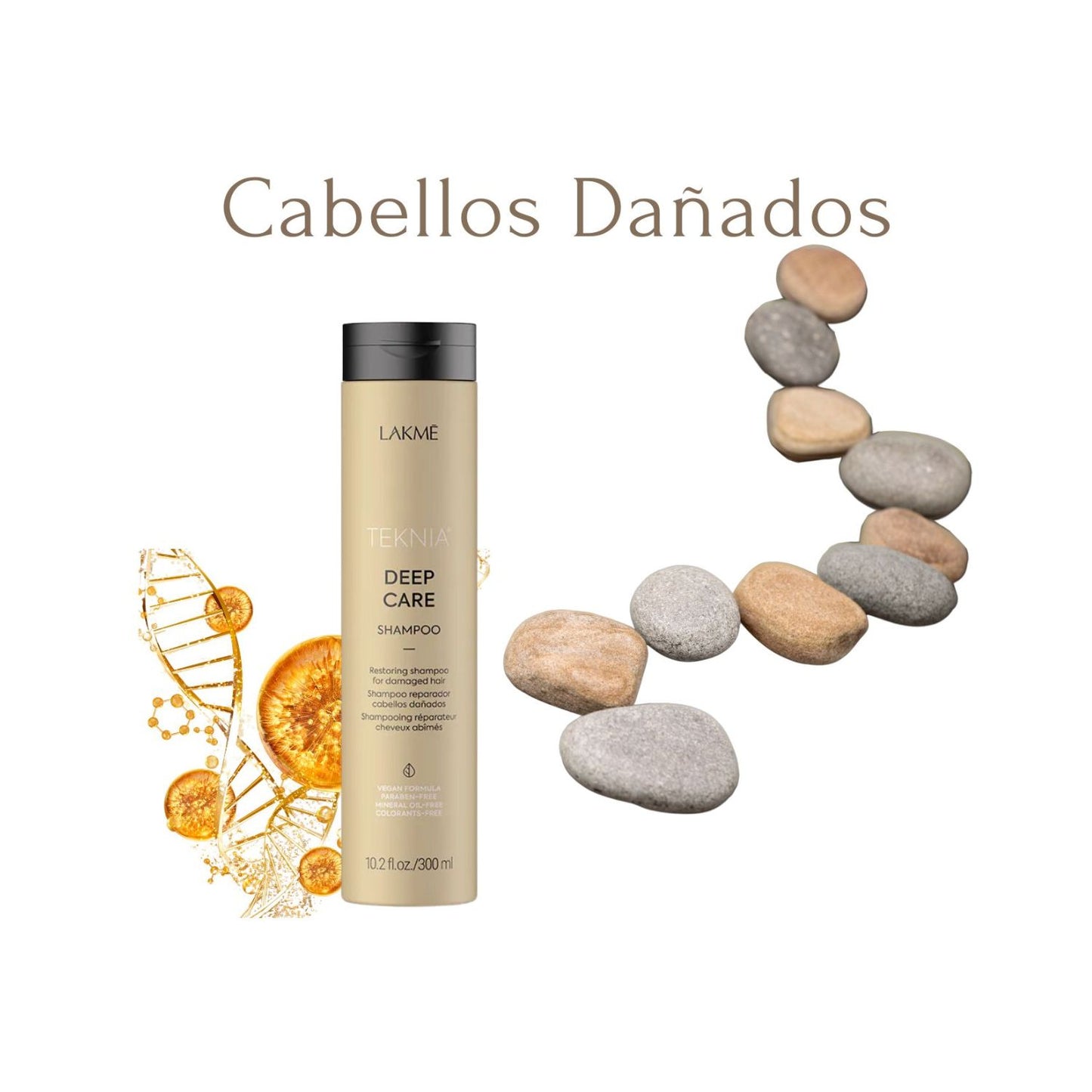 Shampoo Lakme Teknia Deep Care 300m Fortalece Repara Suaviza