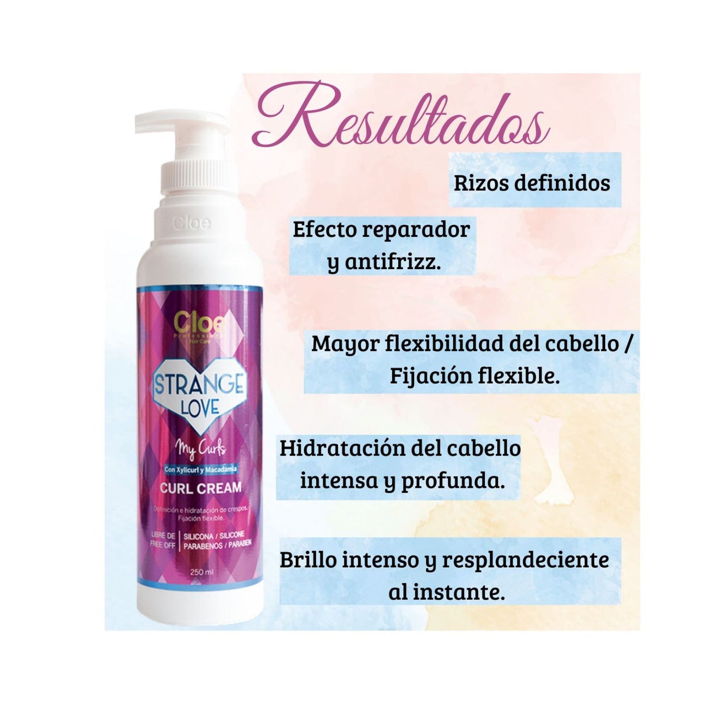 Strange Love Cloe My Curls Crema para Rizos Aroma a Frutas.