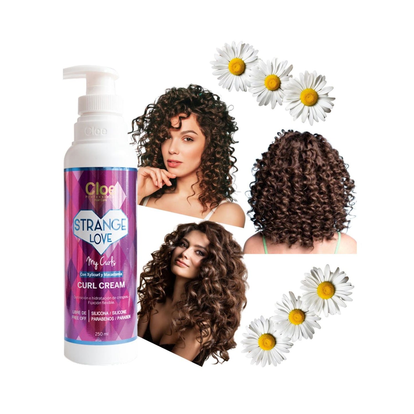 Strange Love Cloe My Curls Crema para Rizos Aroma a Frutas.