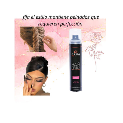 Spray de Fijación Ultra Gama Laca para Cabello Ultra Fuerte