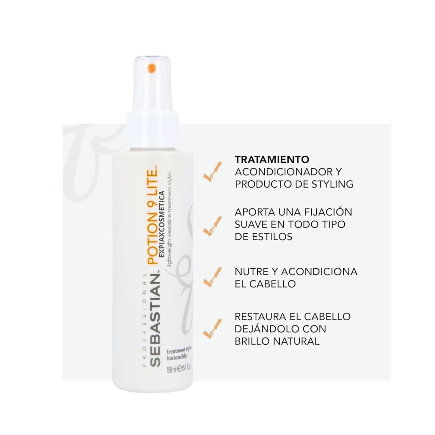 TRATAMIENTO POTION 9 LITE MODERADOR 150 ML - SEBASTIAN
