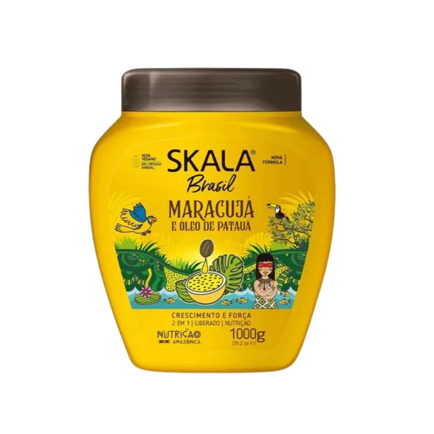 Crema de Tratamiento Aconcionadora Maracuya y Aceite de Pataua Skala