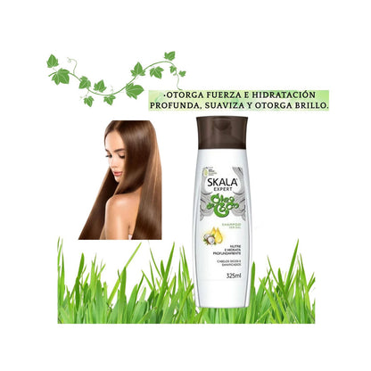 Shampoo Oleo de Coco 325ml Skala Suaviza Brillo Hidrata