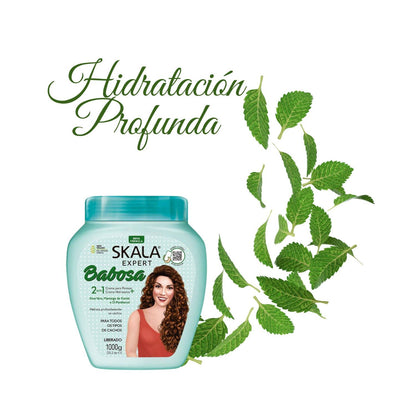 Mascara de Tratamiento Babosa Aloe Vera Skala 1kg Hidrata