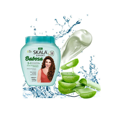 Mascara de Tratamiento Babosa Aloe Vera Skala 1kg Hidrata