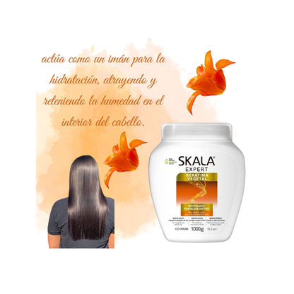 Mascara Skala Keratina Vegetal 1kg Crema de Tratamiento Fortalece
