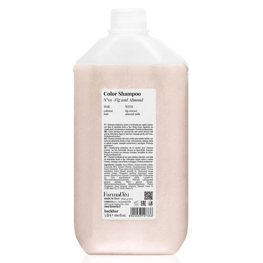 SHAMPOO COLOR BACK BAR ALMENDRA 5lts