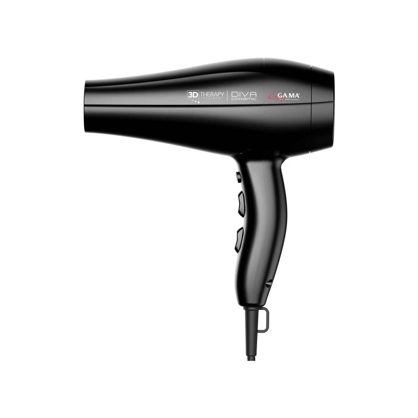 Secador De Pelo Gama Diva 3D Therapy Ceramic Tecnología Ion Plus 2300W
