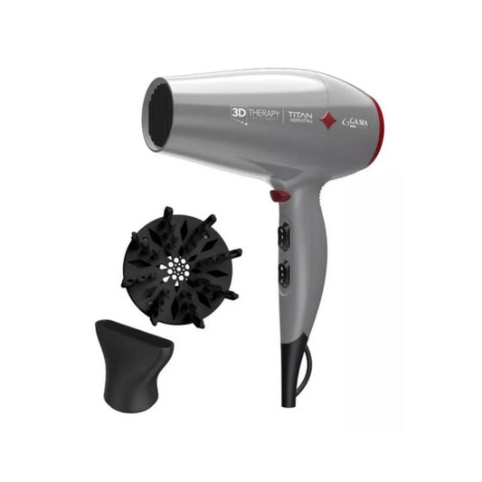 Secador Diamond 3D Titan Keratin 2300w Gama Restaura Brillo Antifrizz
