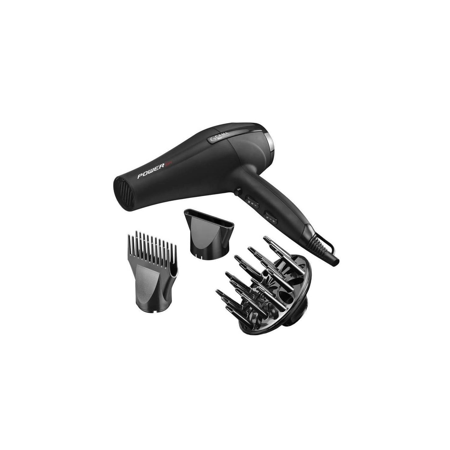 Secador de Pelo Power Ion Gama 2200W Motor AC Negro