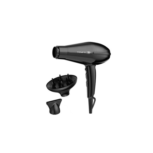 Secador de Pelo Tempo 3D Profesional Gama Motor AC Ceramic Ion 220W