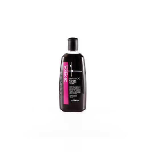 Shampoo Carbón con Kertaina Obopekal 500g Sin Sal Control Grasitud