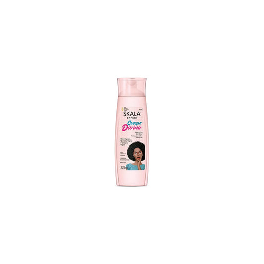 Shampoo Crespo Divino Skala 325ml Hidrata Fortalece Antifrizz Brillo