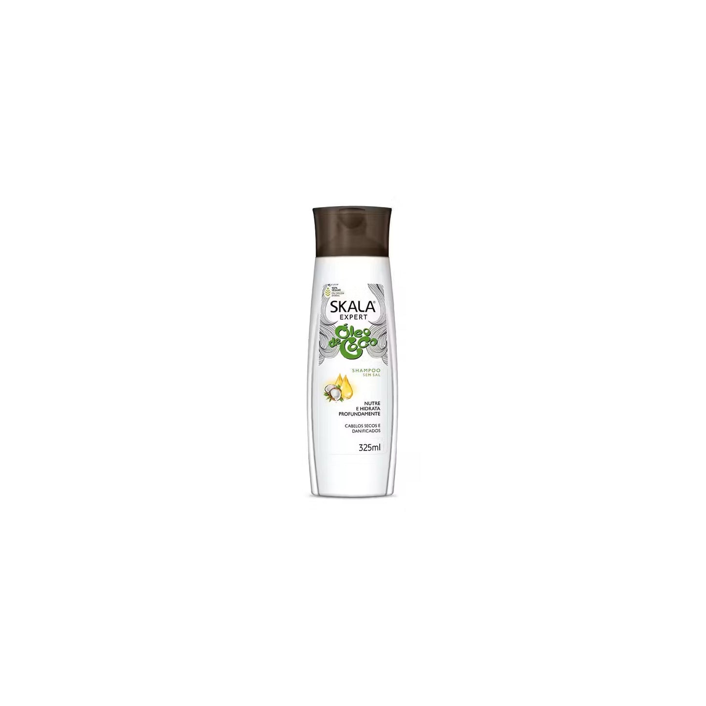 Shampoo Oleo de Coco 325ml Skala Suaviza Brillo Hidrata