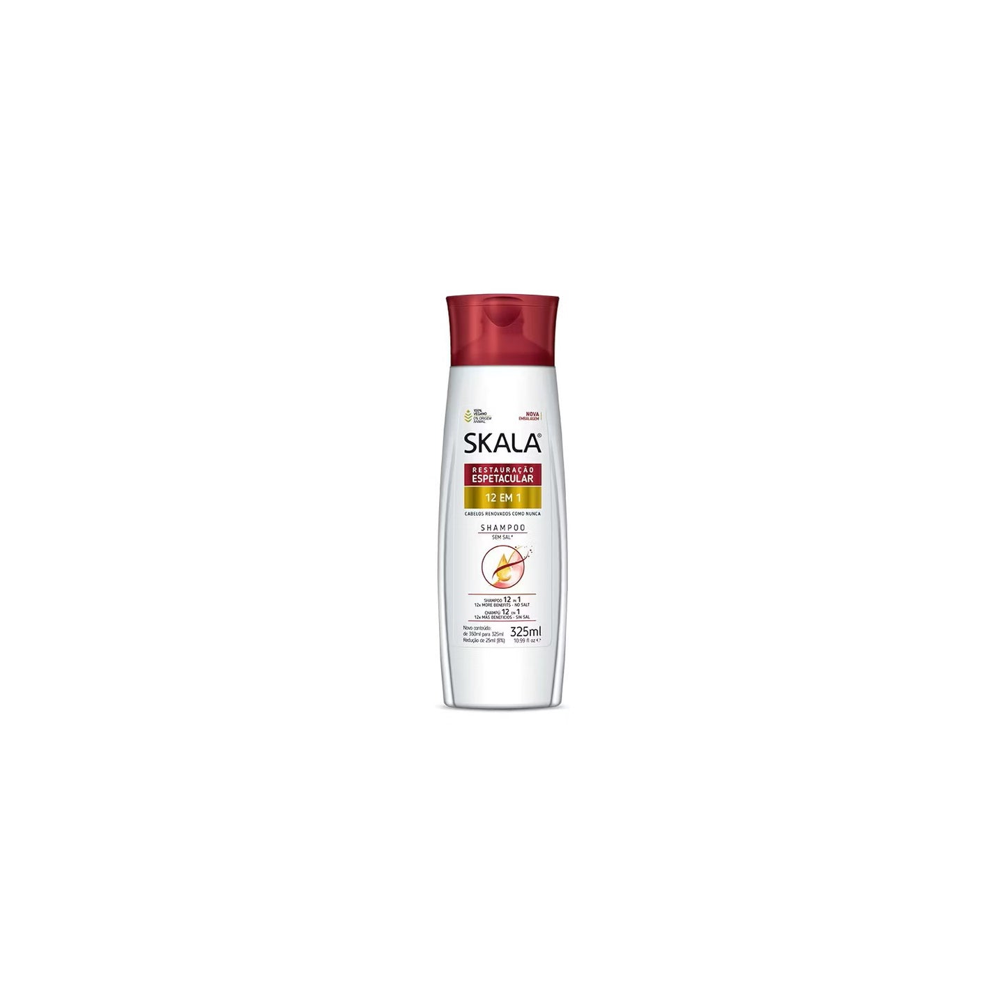 Shampoo Restauracion 12 En 1 Skala 350ml Repara y Nutre