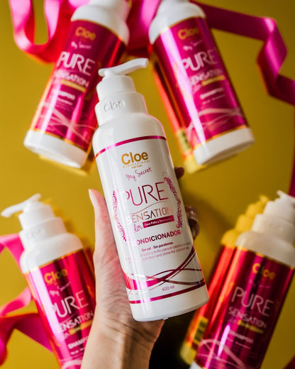 Acondicionador Pure Sensation Color 400 ml Nutrición y Brillo - Cloe