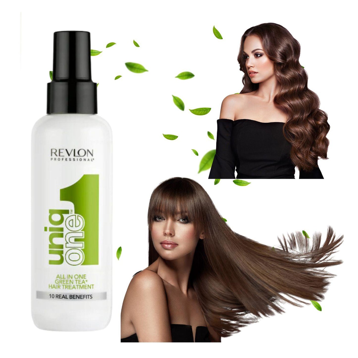 Revlon Uniq One Té Verde 150ml Tratamiento Capilar 10 Beneficios en 1