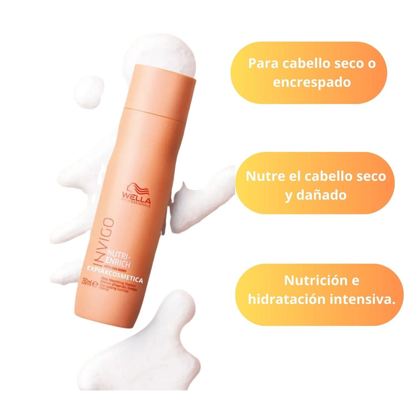 Shampoo Wella Invigo Nutri Enrrich 250ml Nutricion Profunda