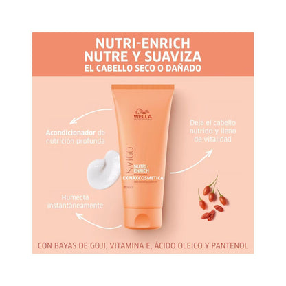 Acondicionador Wella Nutri Enrrich 200ml Nutrición Profunda Hidratante