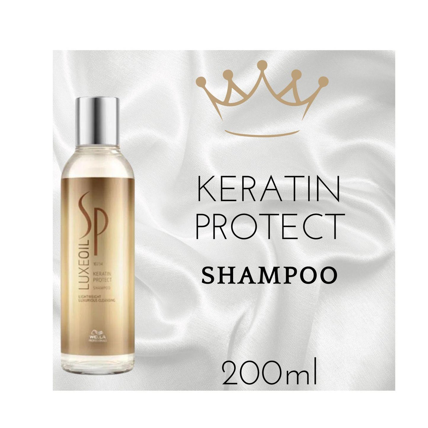 Shampo Wella  Luxe Oil Keratin Protect 200ml Protección de Queratina