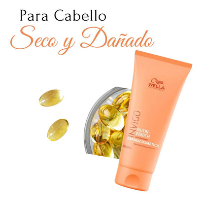 Acondicionador Wella Nutri Enrrich 200ml Nutrición Profunda Hidratante