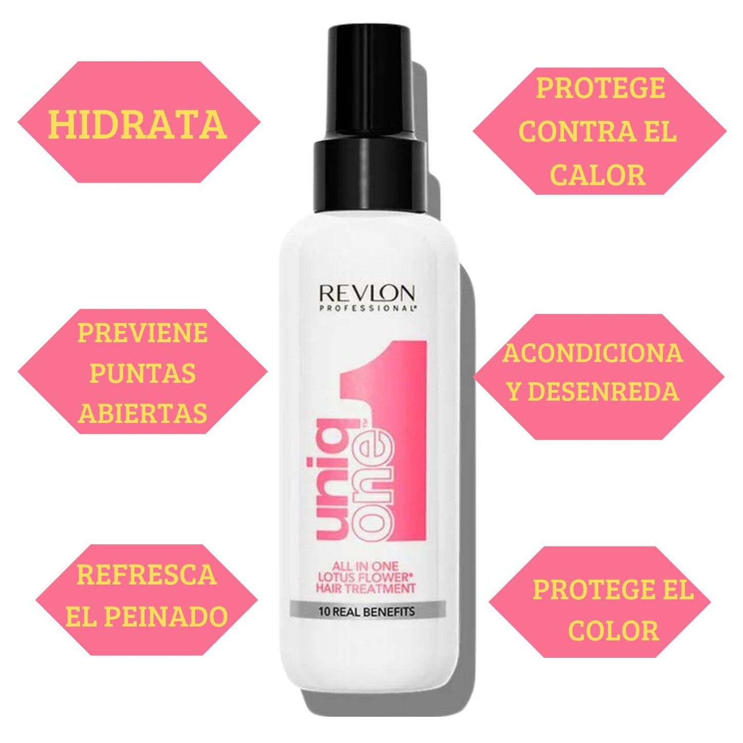 Revlon Tratamiento Capilar Uniq One Flor De Loto 150ml Multibeneficios