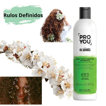 Shampoo Revlon The Twister Pro You 350ml  hidratante Rizos e Ondulado