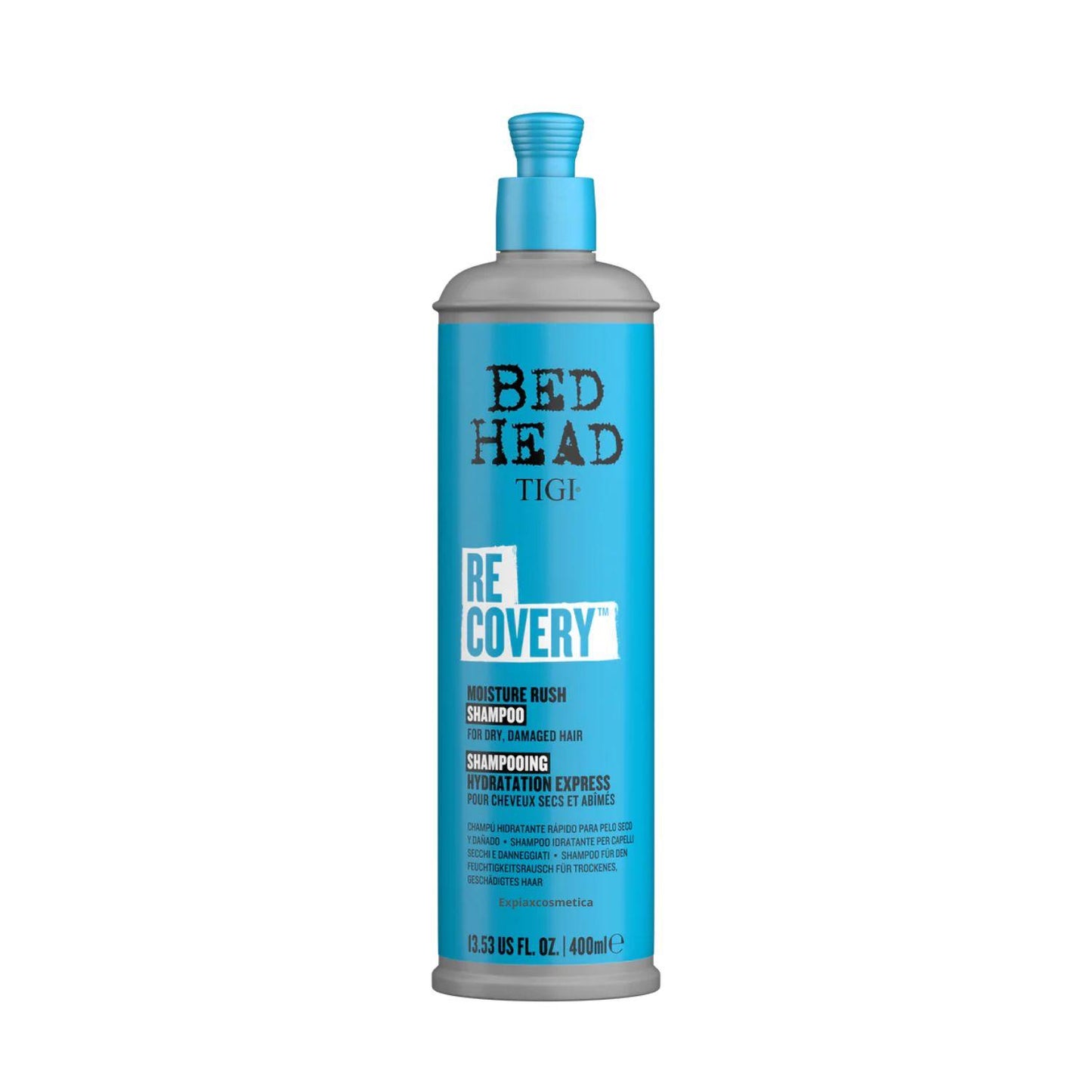 Bed Head Shampoo Recovery Hidratante Tigi 400ml Humecta Limpia Suaviza