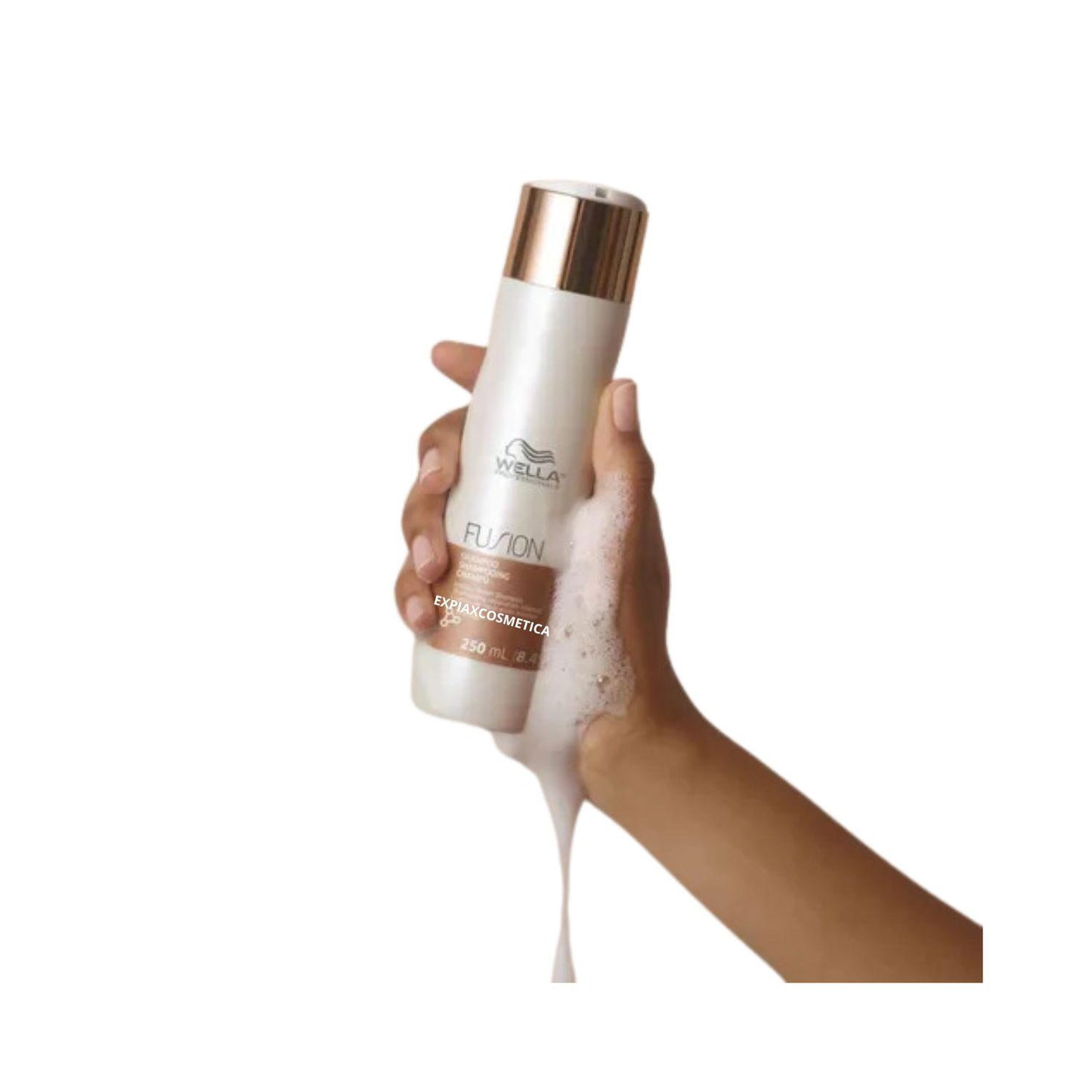 Shampoo Wella Fusion 200ml Reparación Intensa Purificación