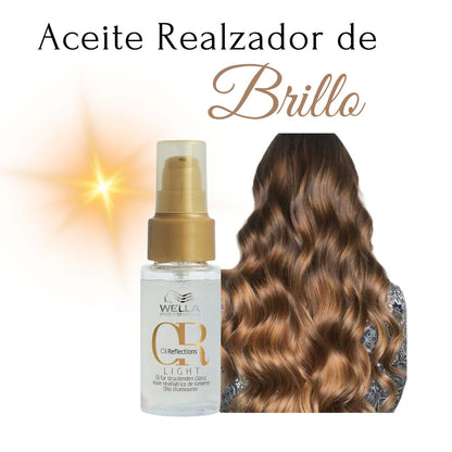 Wella Aceite Oil Reflections Light 30ml Brillo y Suavidad