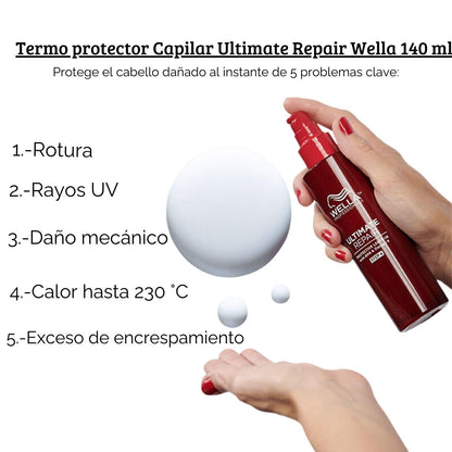 Ultimate Repair Protective Leave In Wella 140ml Protector Térmico