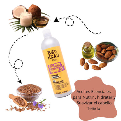 Bed Head Acondicionador Colour Goddess Tigi 750ml